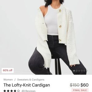 Everlane Lofty Knit Cardigan